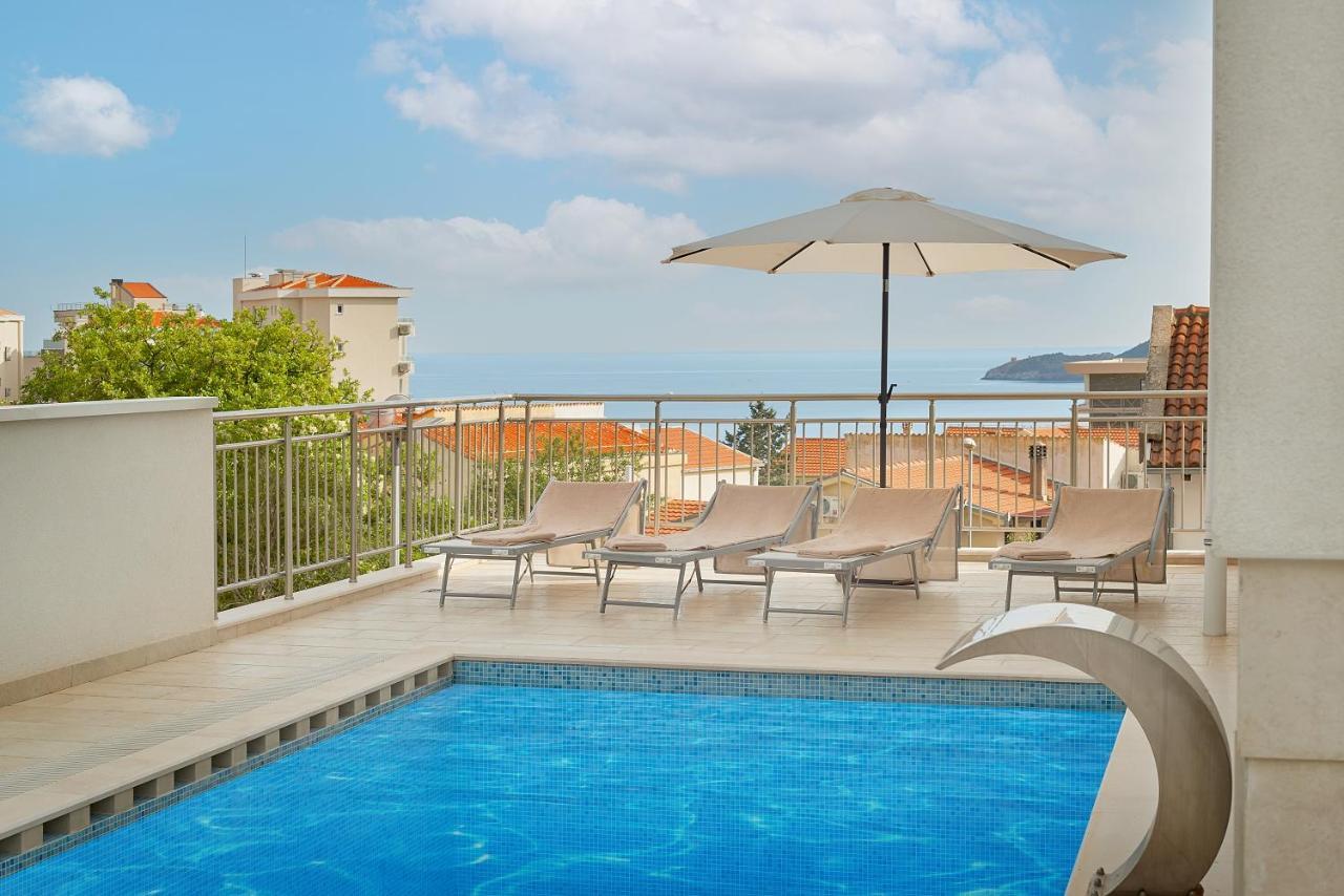 Garni Hotel Larimar Budva Exterior foto